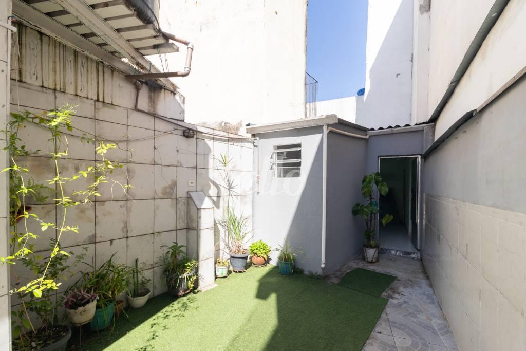 ÁREA EXTERNA de Casa à venda, sobrado com 123 m², 3 quartos e em Mooca - São Paulo