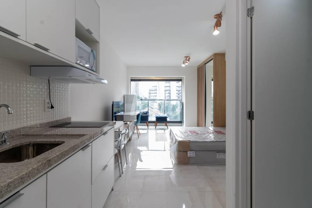COZINHA de Apartamento para alugar, Padrão com 26 m², e em Vila Clementino - São Paulo