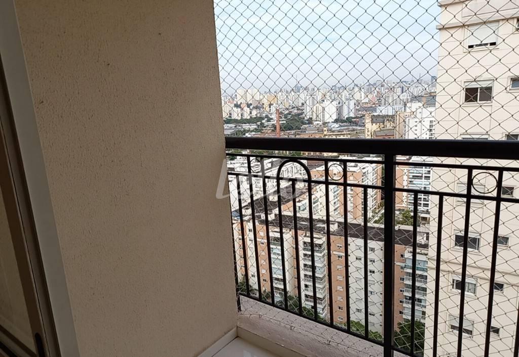 SACADA de Apartamento para alugar, Padrão com 85 m², 3 quartos e 2 vagas em Mooca - São Paulo