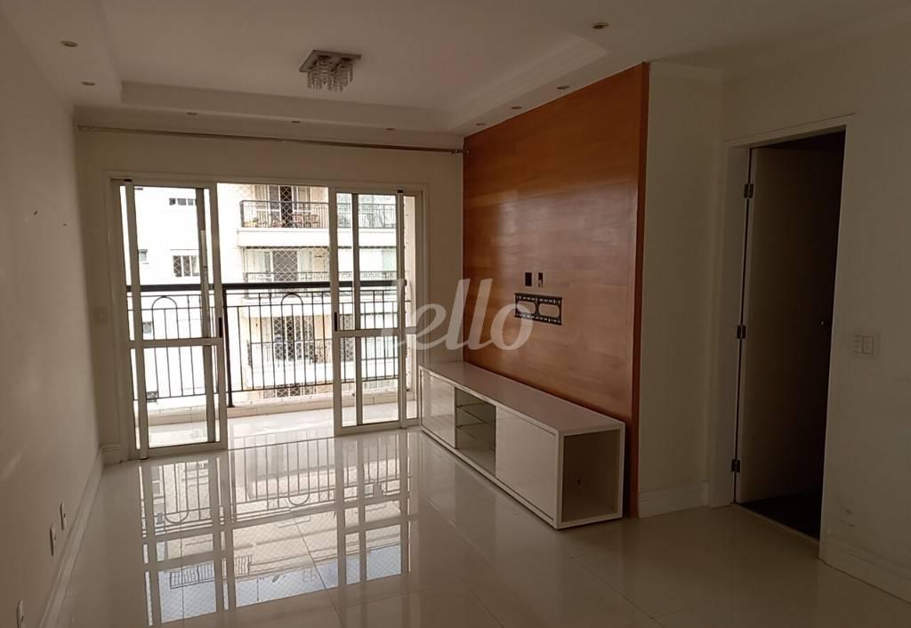 SALA de Apartamento para alugar, Padrão com 85 m², 3 quartos e 2 vagas em Mooca - São Paulo