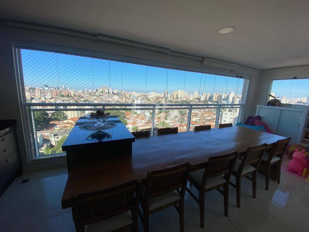 VARANDA GOURMET de Apartamento à venda, Padrão com 110 m², 3 quartos e 2 vagas em Chácara do Encosto - São Paulo