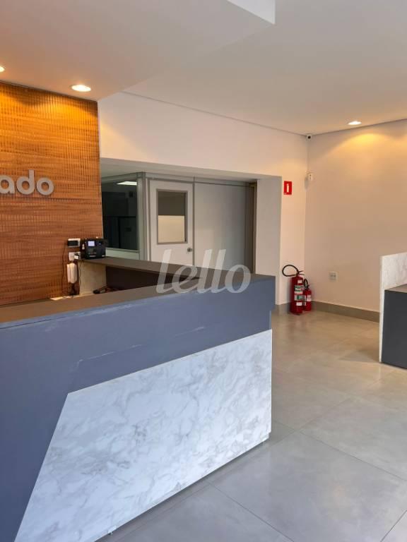 RECEPÇÃO de Salão para alugar, Padrão com 190 m², e 1 vaga em Santana - São Paulo