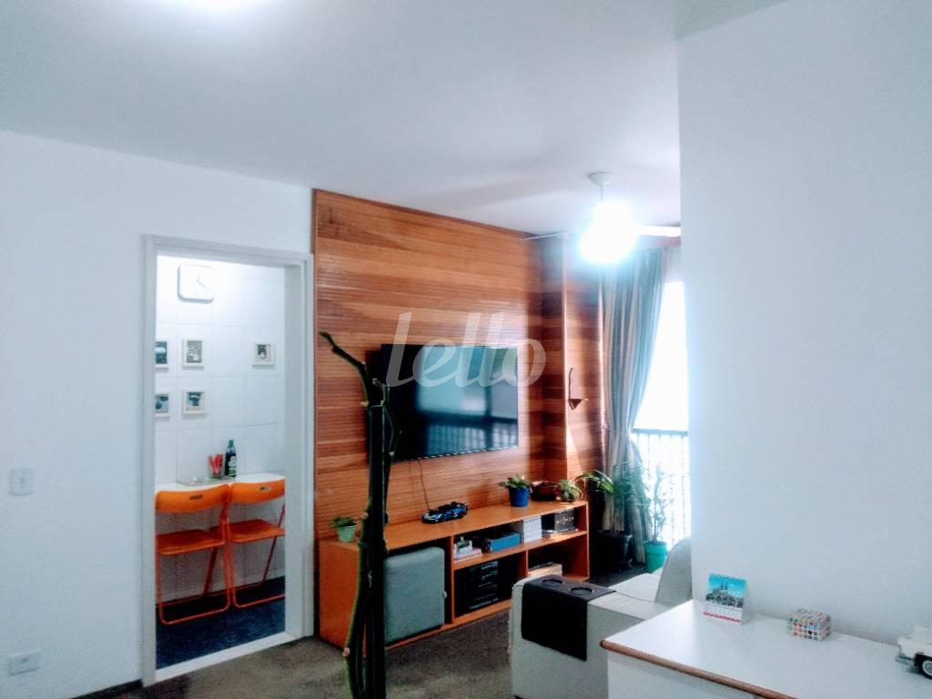 SALA de Apartamento à venda, Padrão com 58 m², 2 quartos e 1 vaga em Vila Clementino - São Paulo