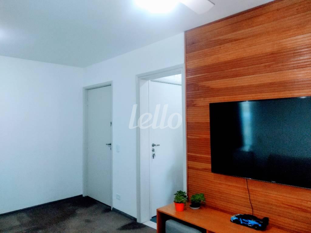 SALA de Apartamento à venda, Padrão com 58 m², 2 quartos e 1 vaga em Vila Clementino - São Paulo