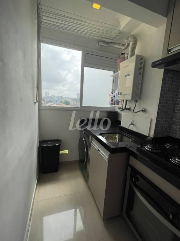 ÁREA DE SERVIÇO de Apartamento à venda, Padrão com 46 m², 2 quartos e 1 vaga em Jardim Monte Líbano - Santo André