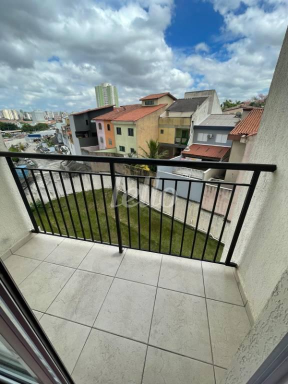 SACADA de Apartamento à venda, Padrão com 46 m², 2 quartos e 1 vaga em Jardim Monte Líbano - Santo André