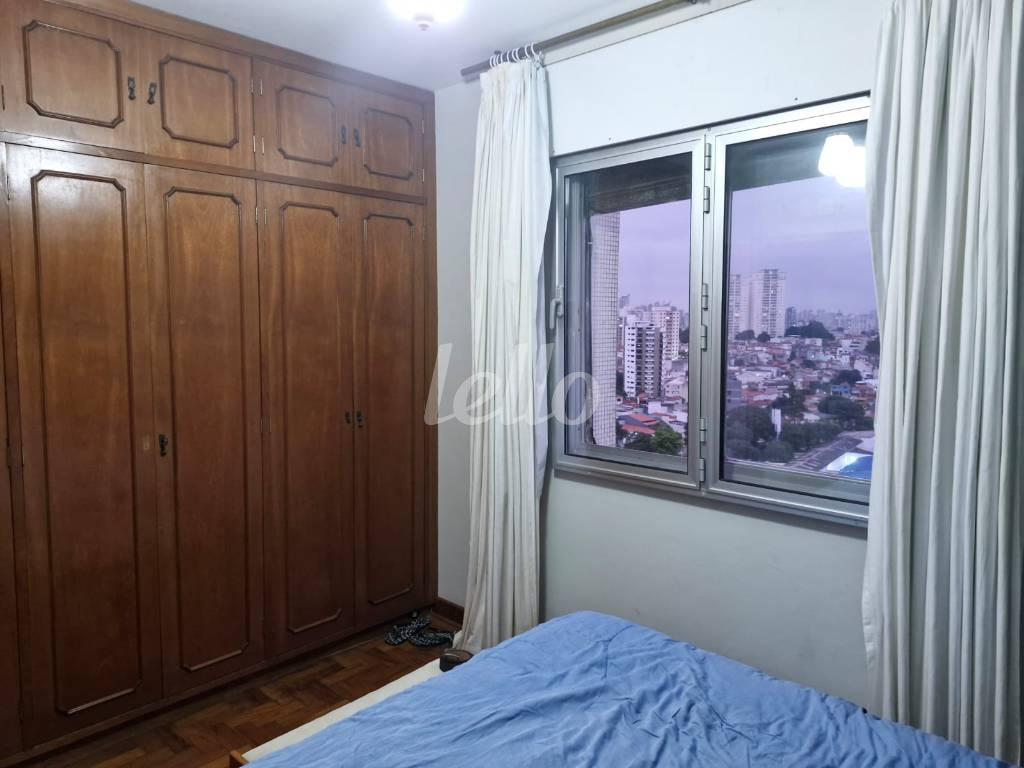 DORMITÓRIO de Apartamento à venda, Padrão com 94 m², 2 quartos e 1 vaga em Mooca - São Paulo