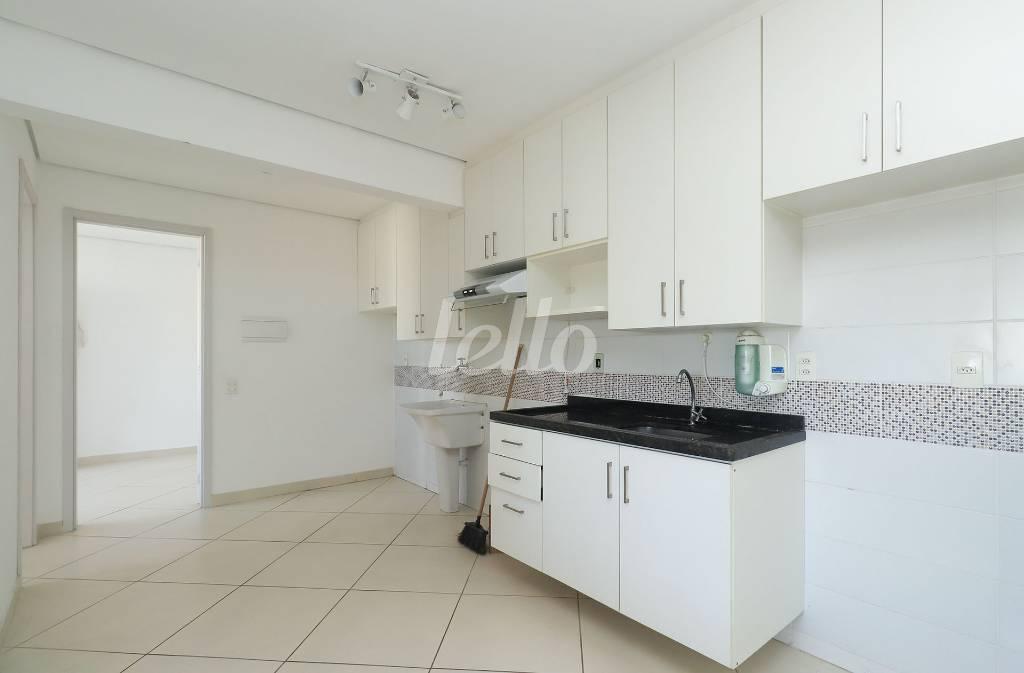 COZINHA de Apartamento para alugar, Padrão com 45 m², 2 quartos e em Campos Elíseos - São Paulo