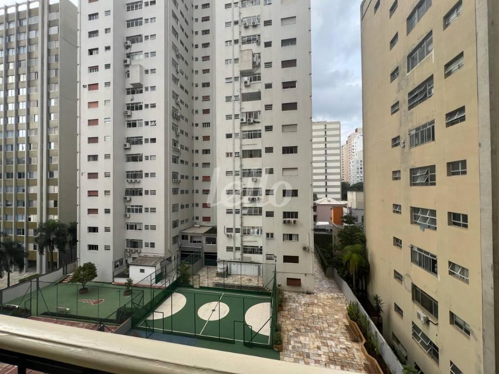 VISTA ESTERNA de Apartamento à venda, Padrão com 115 m², 2 quartos e 1 vaga em Jardim Paulista - São Paulo