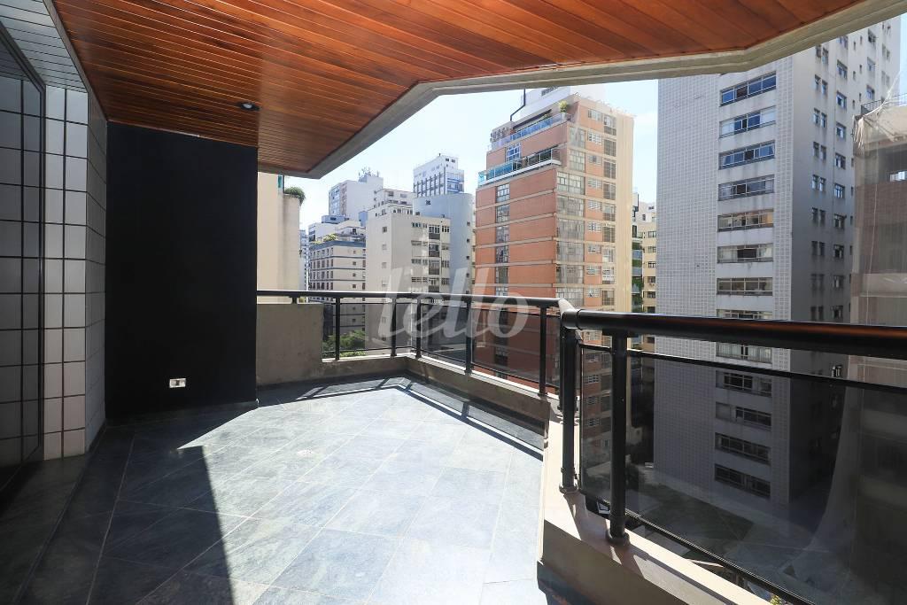 02SACADAVARANDA_002 de Apartamento para alugar, Padrão com 240 m², 3 quartos e 3 vagas em Consolação - São Paulo