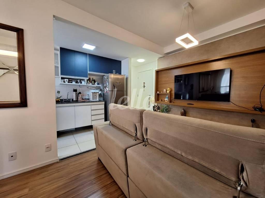 SALA de Apartamento à venda, Padrão com 65 m², 2 quartos e 1 vaga em Vila Prudente - São Paulo
