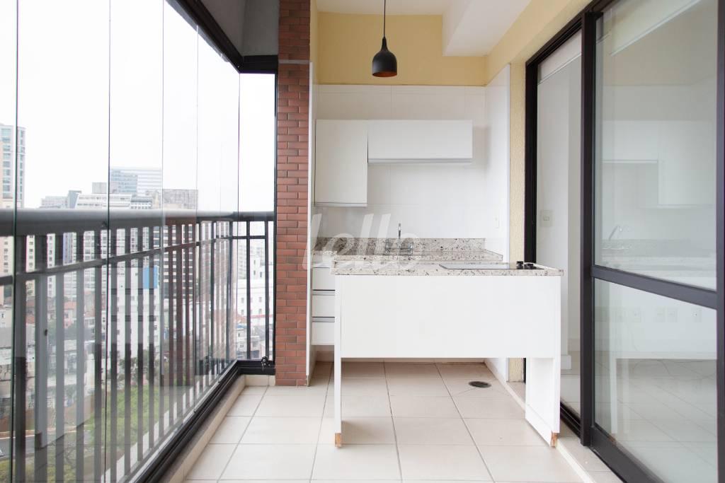 COZINHA de Apartamento para alugar, Padrão com 42 m², 1 quarto e 1 vaga em Bela Vista - São Paulo