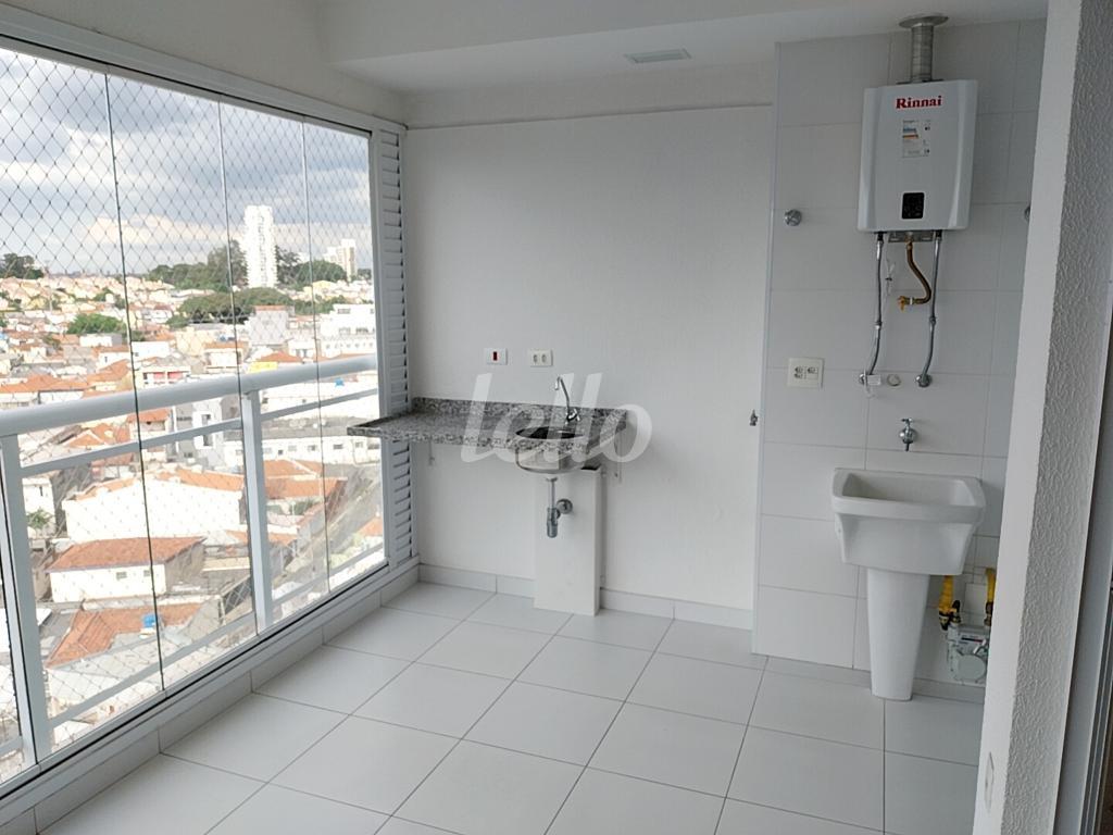 3-SACADA-001.JPG de Apartamento para alugar, Padrão com 55 m², 2 quartos e 1 vaga em Vila Formosa - São Paulo