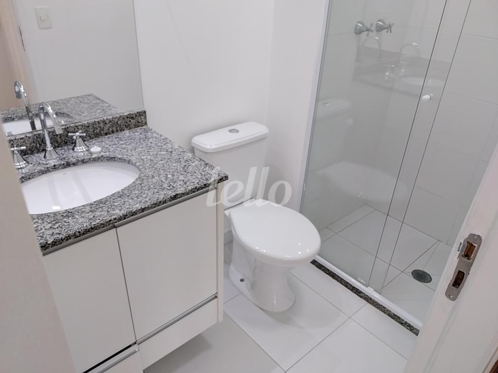 4-BANHEIRO-001.JPG de Apartamento para alugar, Padrão com 55 m², 2 quartos e 1 vaga em Vila Formosa - São Paulo