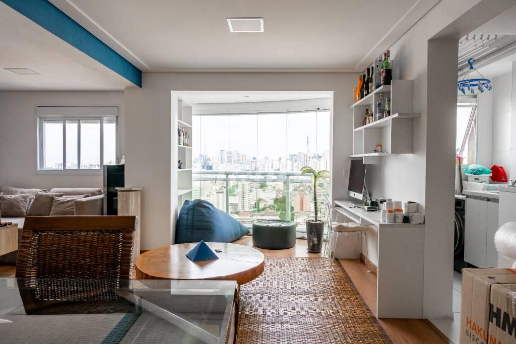 SALA de Apartamento para alugar, Padrão com 62 m², 1 quarto e 1 vaga em Consolação - São Paulo