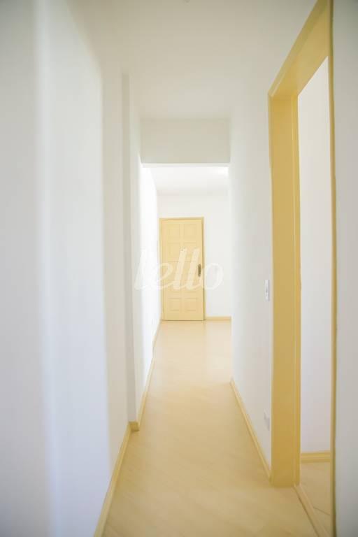 CORREDOR de Apartamento para alugar, Padrão com 113 m², 2 quartos e 1 vaga em Parque da Mooca - São Paulo