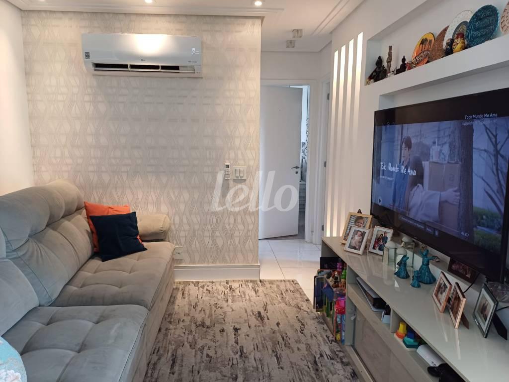 SALA de Apartamento à venda, Padrão com 68 m², 2 quartos e 2 vagas em Vila Prudente - São Paulo