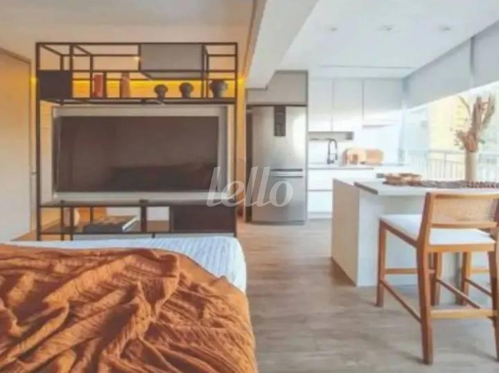 COZINHA de Apartamento à venda, Padrão com 35 m², 1 quarto e 1 vaga em Pinheiros - São Paulo