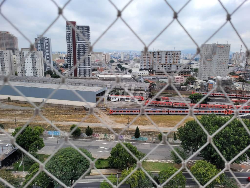 VISTA de Apartamento à venda, Padrão com 60 m², 2 quartos e 1 vaga em Brás - São Paulo