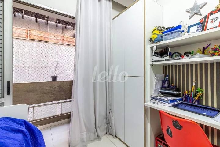 DORMITÓRIO de Apartamento à venda, Padrão com 120 m², 3 quartos e 2 vagas em Indianópolis - São Paulo