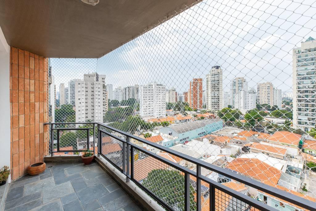 SACADA de Apartamento à venda, Padrão com 140 m², 3 quartos e 2 vagas em Vila Congonhas - São Paulo