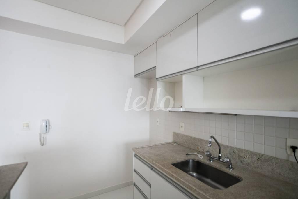 COZINHA de Apartamento para alugar, Padrão com 50 m², 1 quarto e 1 vaga em Vila Gomes Cardim - São Paulo