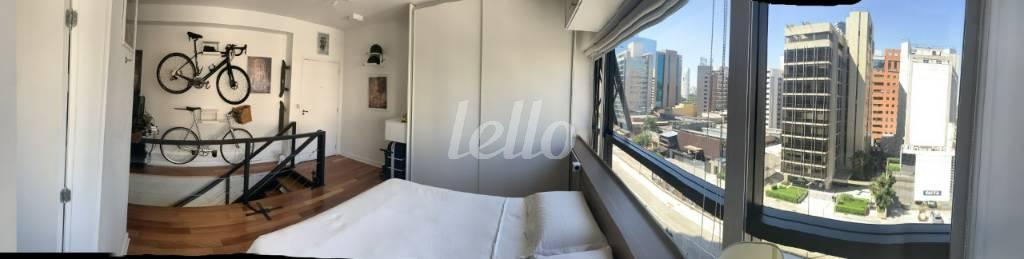SUÍTE de Apartamento para alugar, Duplex com 64 m², 1 quarto e 1 vaga em Vila Olímpia - São Paulo
