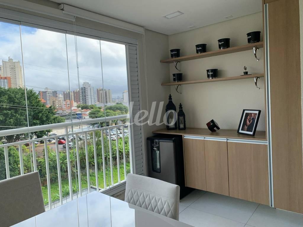 VARANDA de Apartamento à venda, Padrão com 63 m², 2 quartos e 2 vagas em Jardim Paramount - São Bernardo do Campo