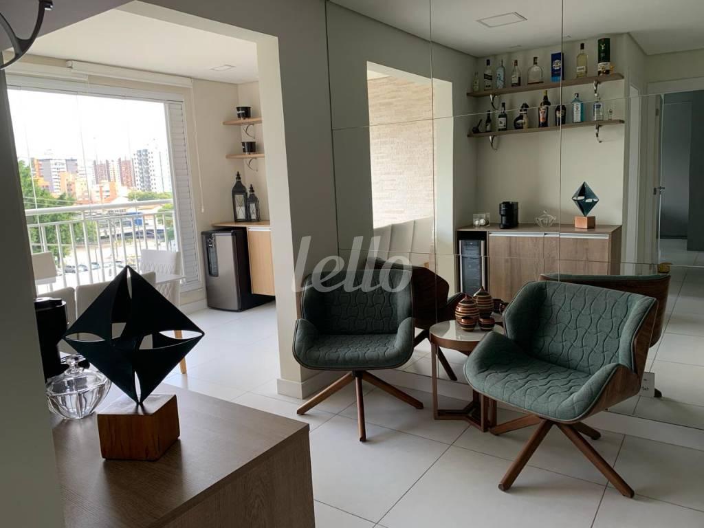 SALA de Apartamento à venda, Padrão com 63 m², 2 quartos e 2 vagas em Jardim Paramount - São Bernardo do Campo