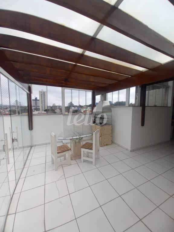 COBERTURA de Apartamento à venda, cobertura - Padrão com 100 m², 2 quartos e 1 vaga em Vila Alzira - Santo André