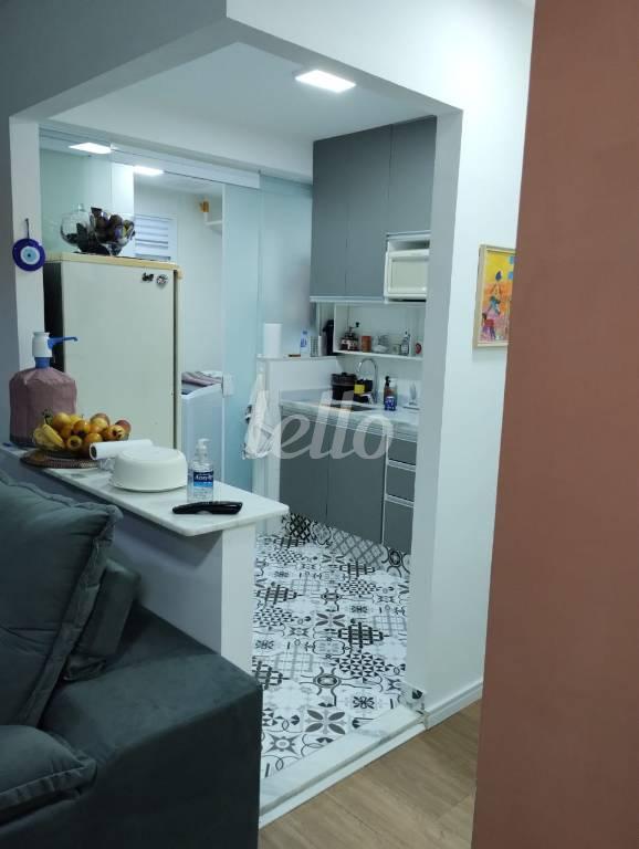 COZINHA de Apartamento à venda, Padrão com 54 m², 1 quarto e 1 vaga em Vila Independência - São Paulo