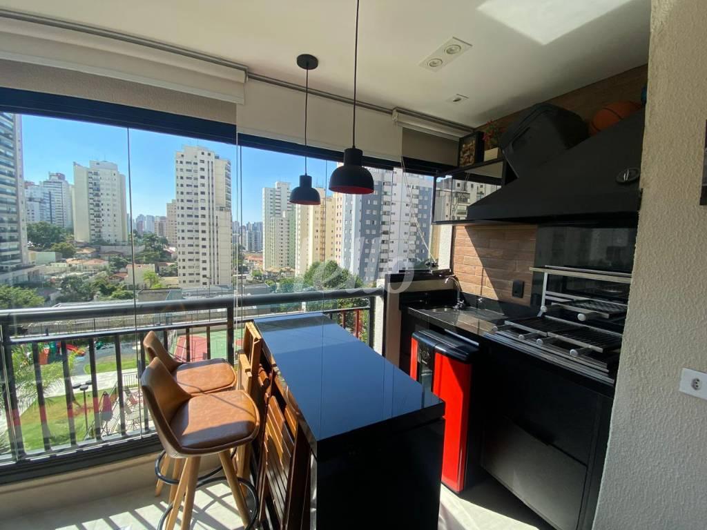 CHURRASQUEIRA de Apartamento à venda, Padrão com 65 m², 2 quartos e 1 vaga em Saúde - São Paulo