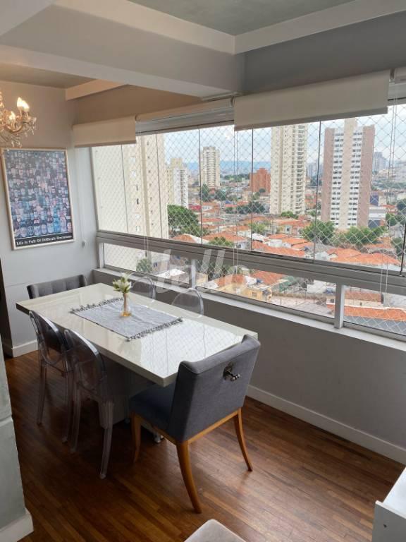 VARANDA de Apartamento à venda, Padrão com 75 m², 2 quartos e 2 vagas em Vila Bertioga - São Paulo