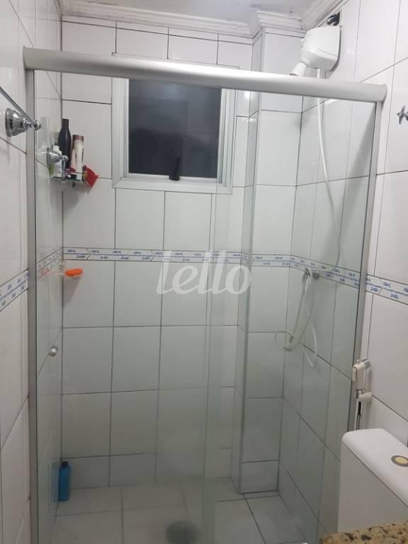 BANHEIRO de Apartamento à venda, Padrão com 60 m², 2 quartos e 1 vaga em Chácara Belenzinho - São Paulo