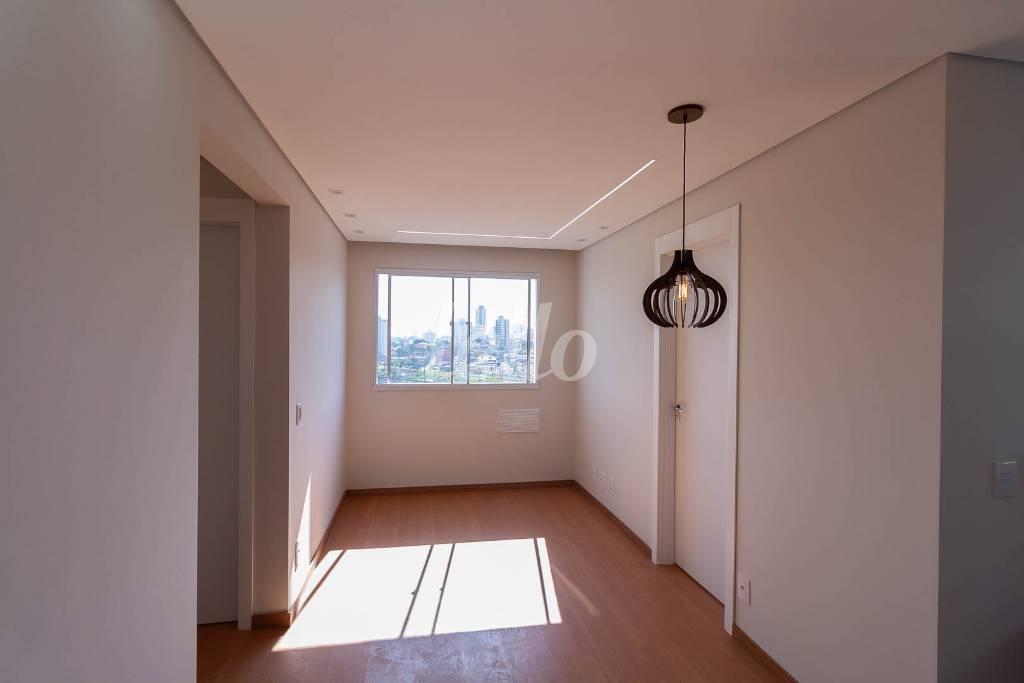 SALA de Apartamento para alugar, Padrão com 38 m², 2 quartos e em Tatuapé - São Paulo