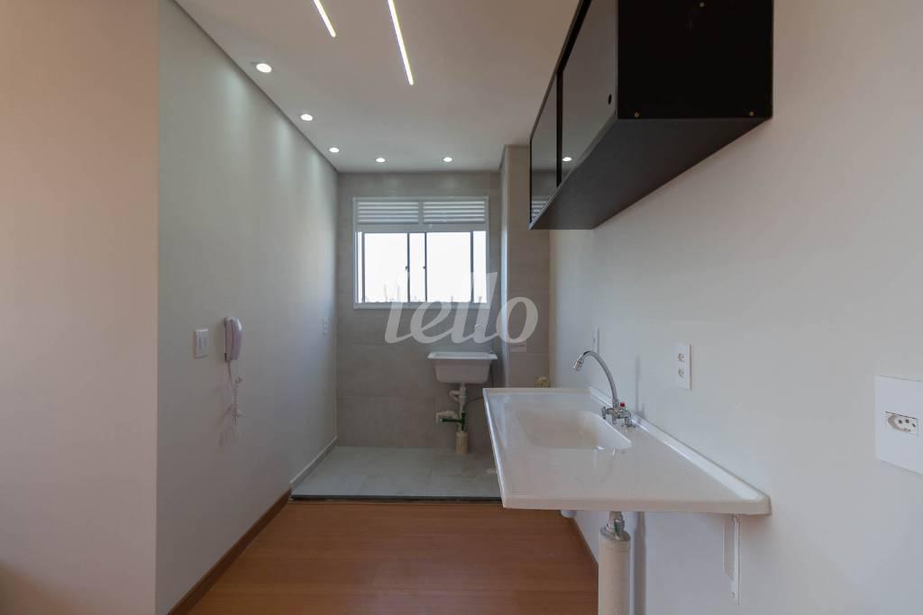 COZINHA de Apartamento para alugar, Padrão com 38 m², 2 quartos e em Tatuapé - São Paulo