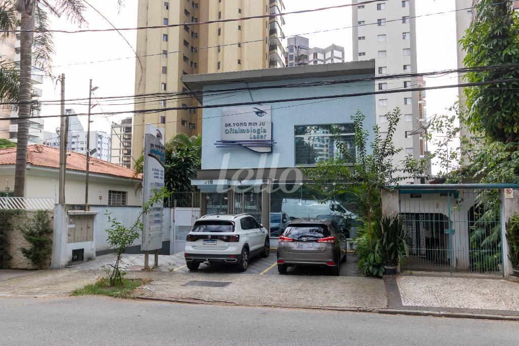 FACHADA de Sala / Conjunto para alugar, Padrão com 14 m², e em Jardim - Santo André