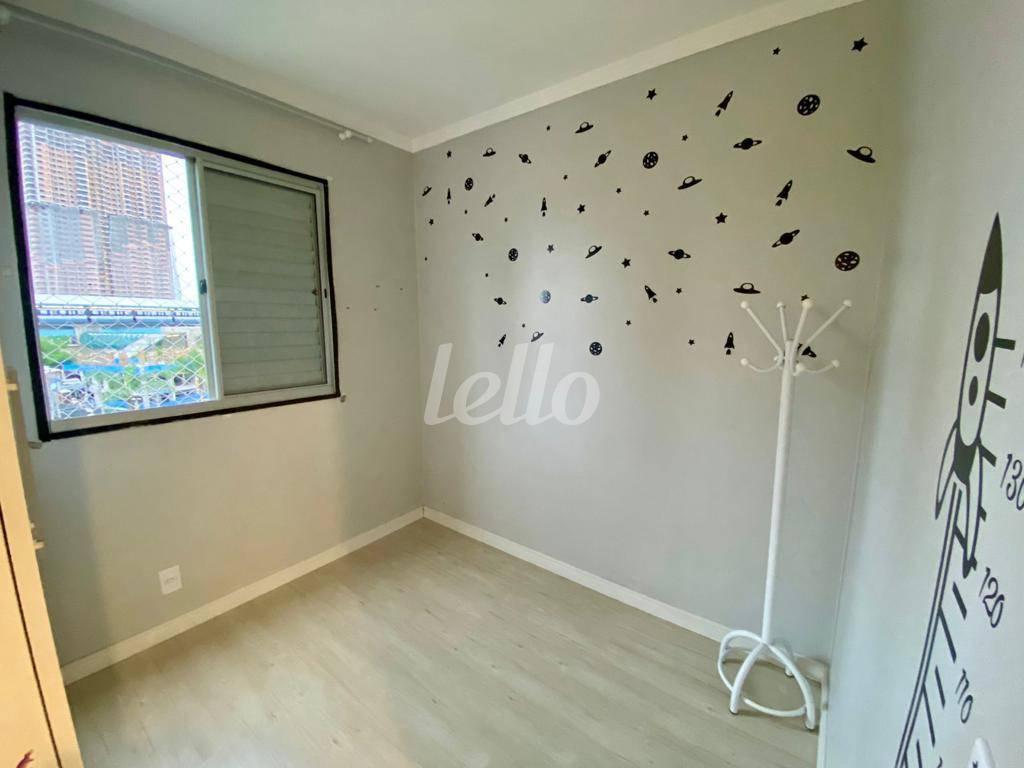 DORMITORIO de Apartamento à venda, Padrão com 63 m², 3 quartos e 1 vaga em Vila Ema - São Paulo