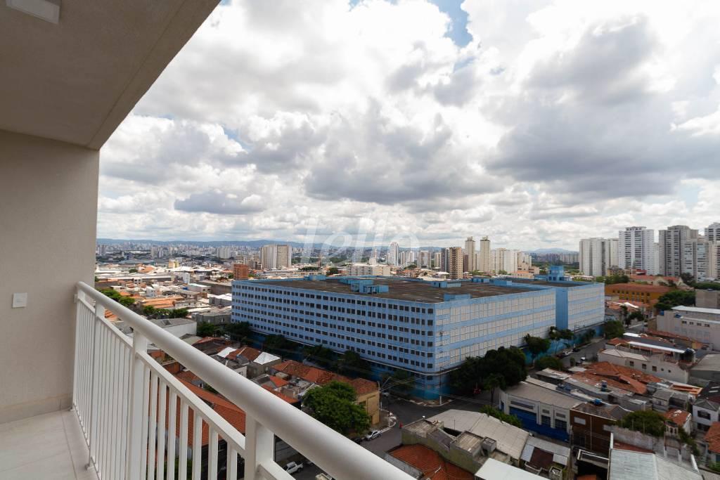 SACADA de Apartamento para alugar, Padrão com 30 m², 1 quarto e em Belenzinho - São Paulo