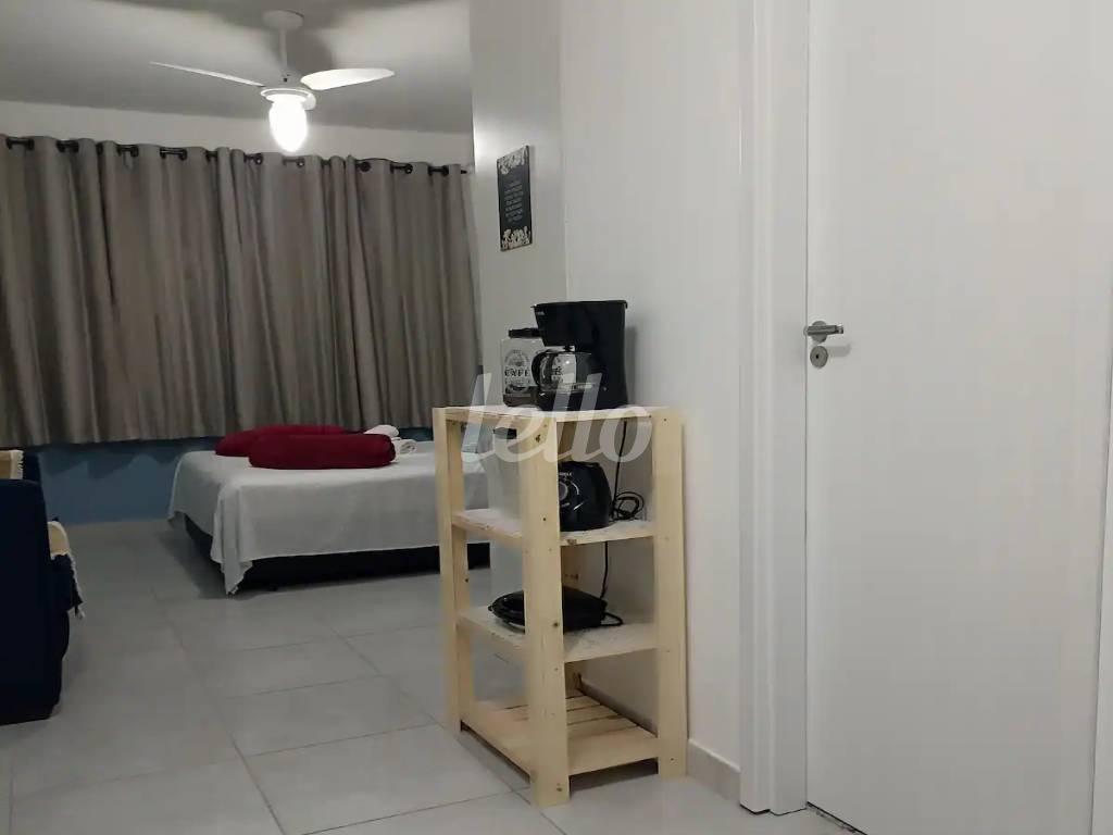 ESPAÇO INTEGRADO de Apartamento para alugar, Studio com 24 m², 1 quarto e em Vila Clementino - São Paulo