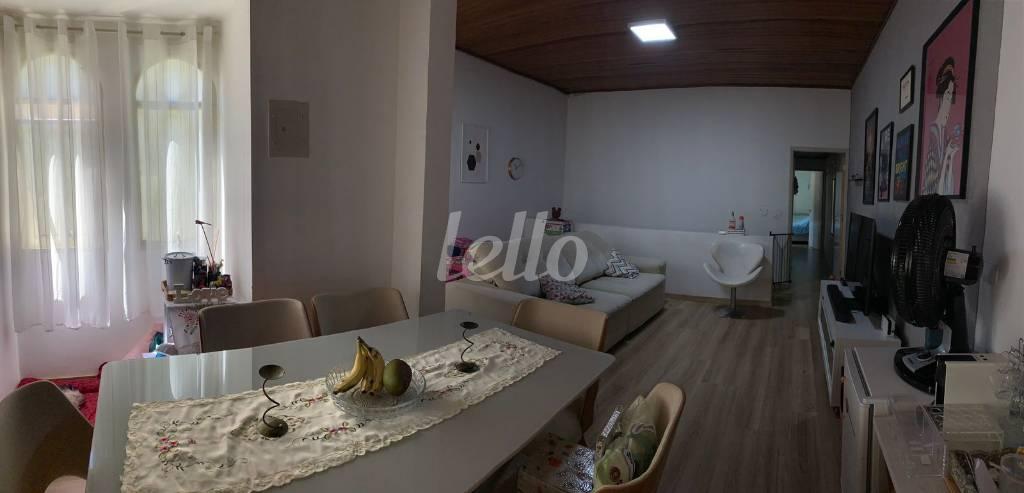 LIVING de Casa à venda, sobrado com 158 m², 2 quartos e 1 vaga em Mirandopolis - São Paulo