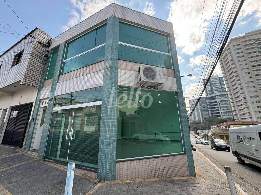 FACHADA de Salão para alugar, Padrão com 45 m², e em Vila Regente Feijó - São Paulo