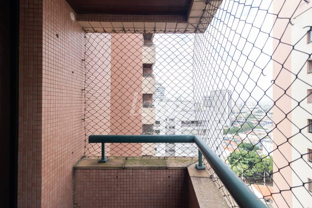 SACADA DA SUÍTE de Apartamento à venda, Padrão com 120 m², 3 quartos e 3 vagas em Vila Prudente - São Paulo