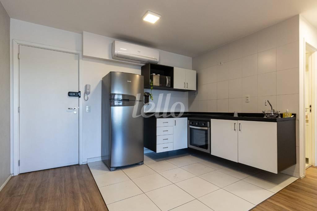 COZINHA de Apartamento para alugar, Padrão com 62 m², 2 quartos e 1 vaga em Água Branca - São Paulo