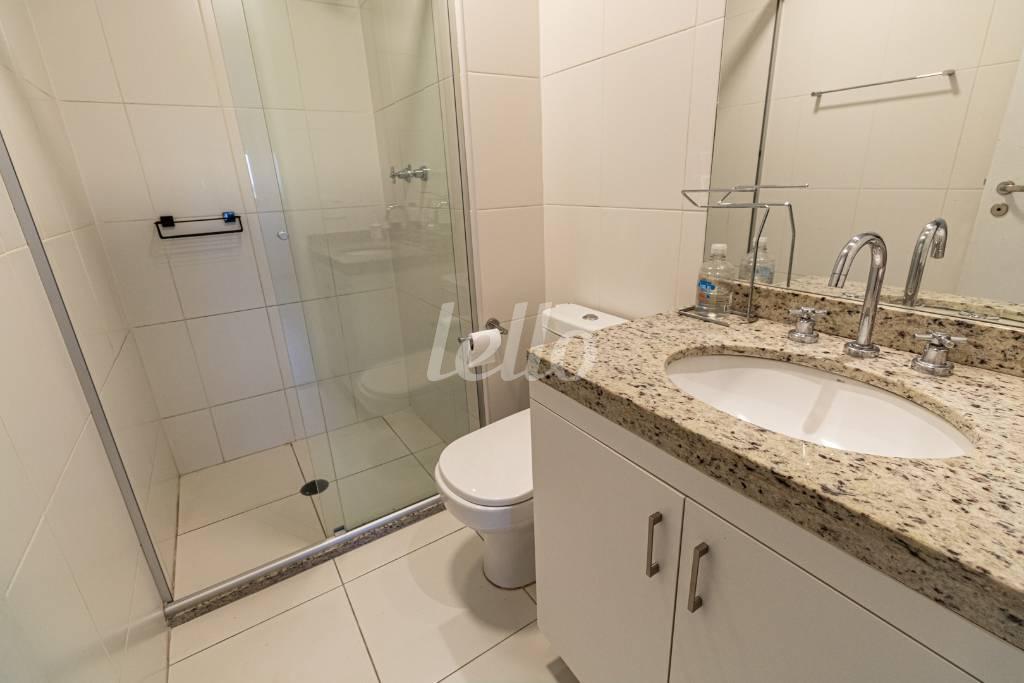 BANHEIRO de Apartamento para alugar, Padrão com 62 m², 2 quartos e 1 vaga em Água Branca - São Paulo