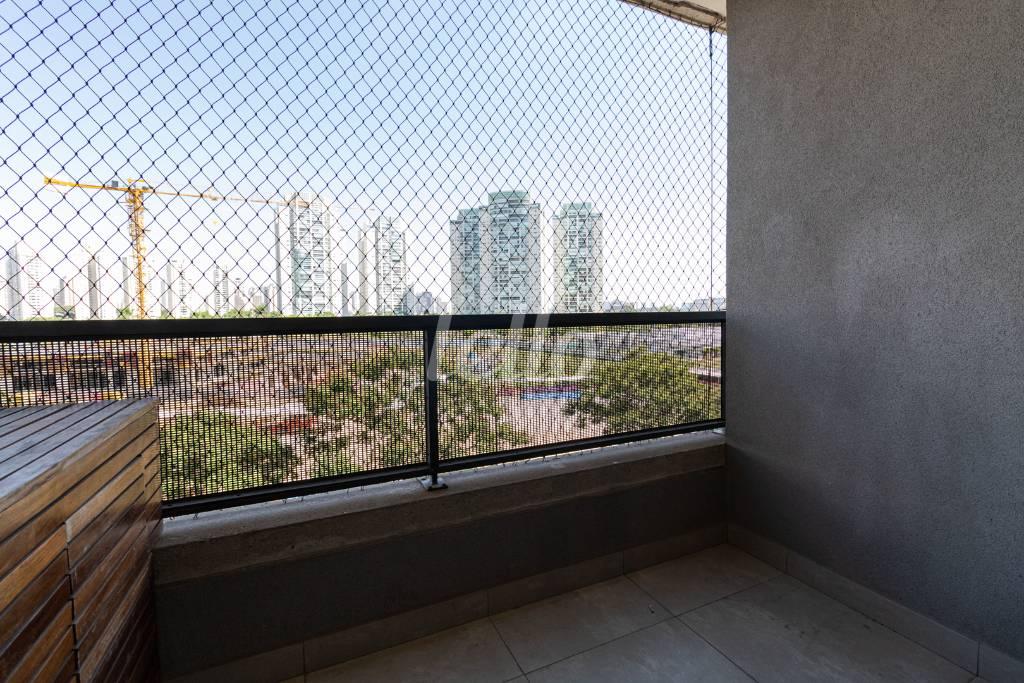 VARANDA de Apartamento para alugar, Padrão com 62 m², 2 quartos e 1 vaga em Água Branca - São Paulo
