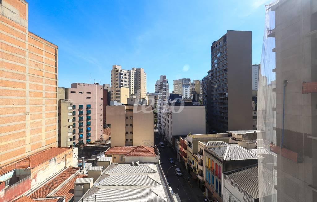 SACADA de Apartamento para alugar, Padrão com 32 m², 1 quarto e em Santa Efigenia - São Paulo