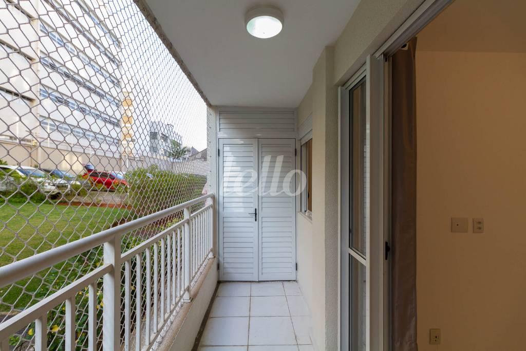 SACADA de Apartamento para alugar, Padrão com 34 m², 1 quarto e em Catumbi - São Paulo