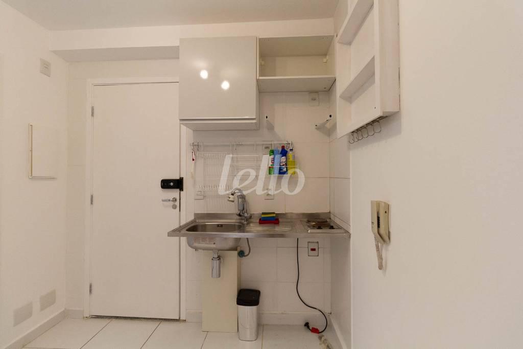 COZINHA de Apartamento para alugar, Padrão com 34 m², 1 quarto e em Catumbi - São Paulo
