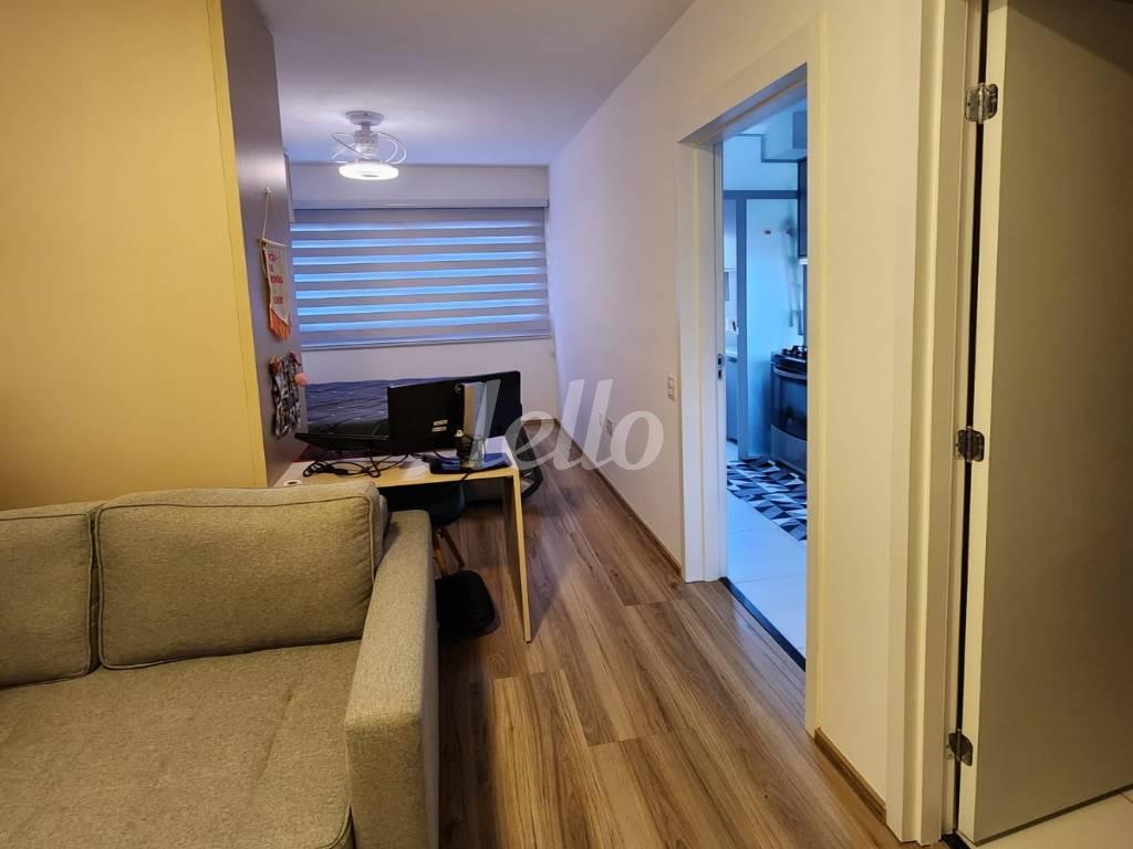 SALA de Apartamento para alugar, Padrão com 27 m², 1 quarto e em Vila Dom Pedro I - São Paulo